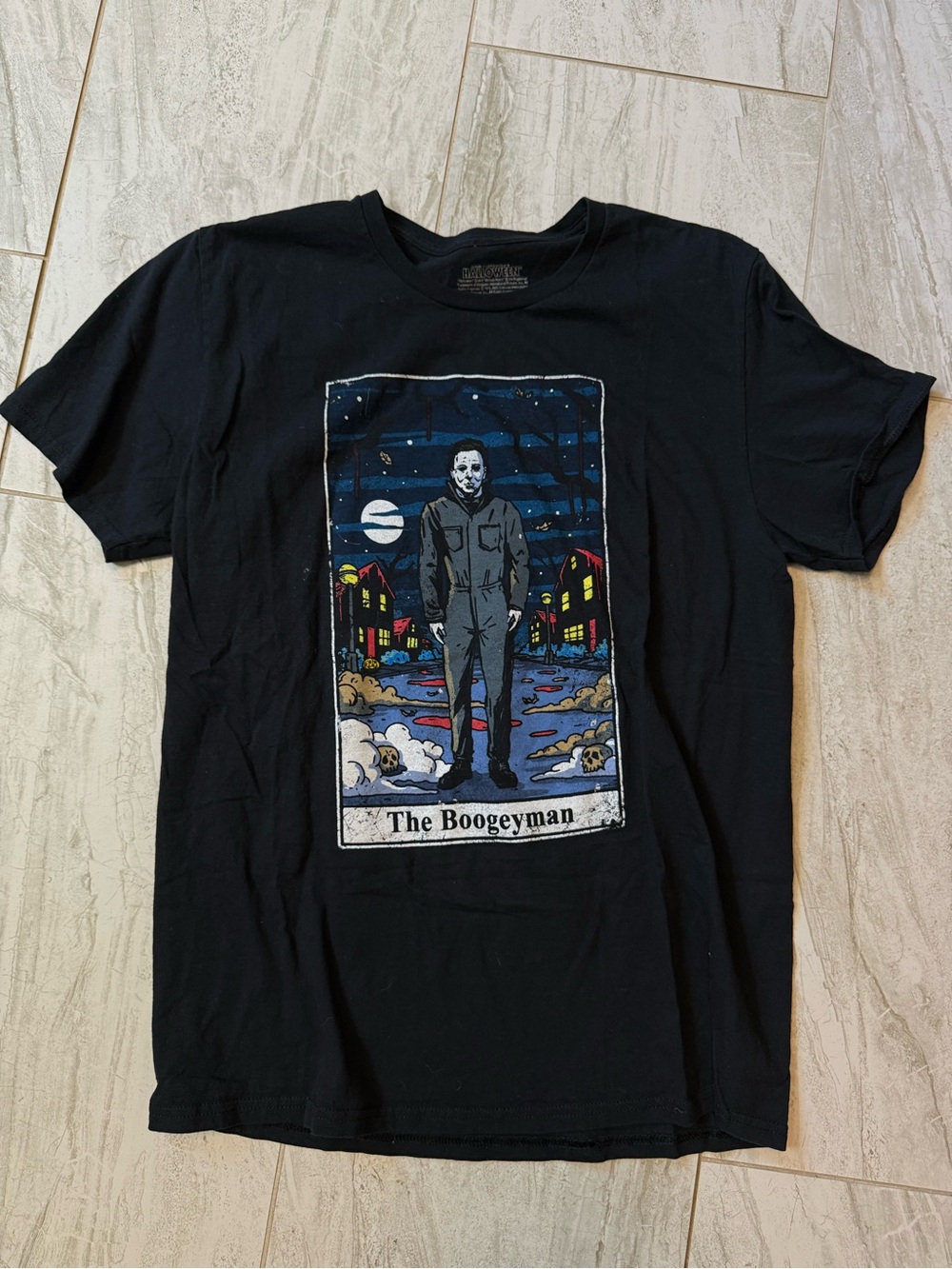 Black 'The Boogeyman' Graphic Tee - Men